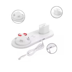 Chargeur Sans Fil 6 En 1 -Monde Electronique Chargeur a induction 6 en 1 station de charge