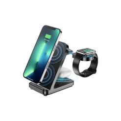 Support Téléphone Chargeur Sans Fil