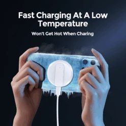 Chargeur Magnétique IPhone 13 9 Chargeur Magnétique IPhone 13 -Monde Electronique Chargeur a induction Joyroom protection surchauffe