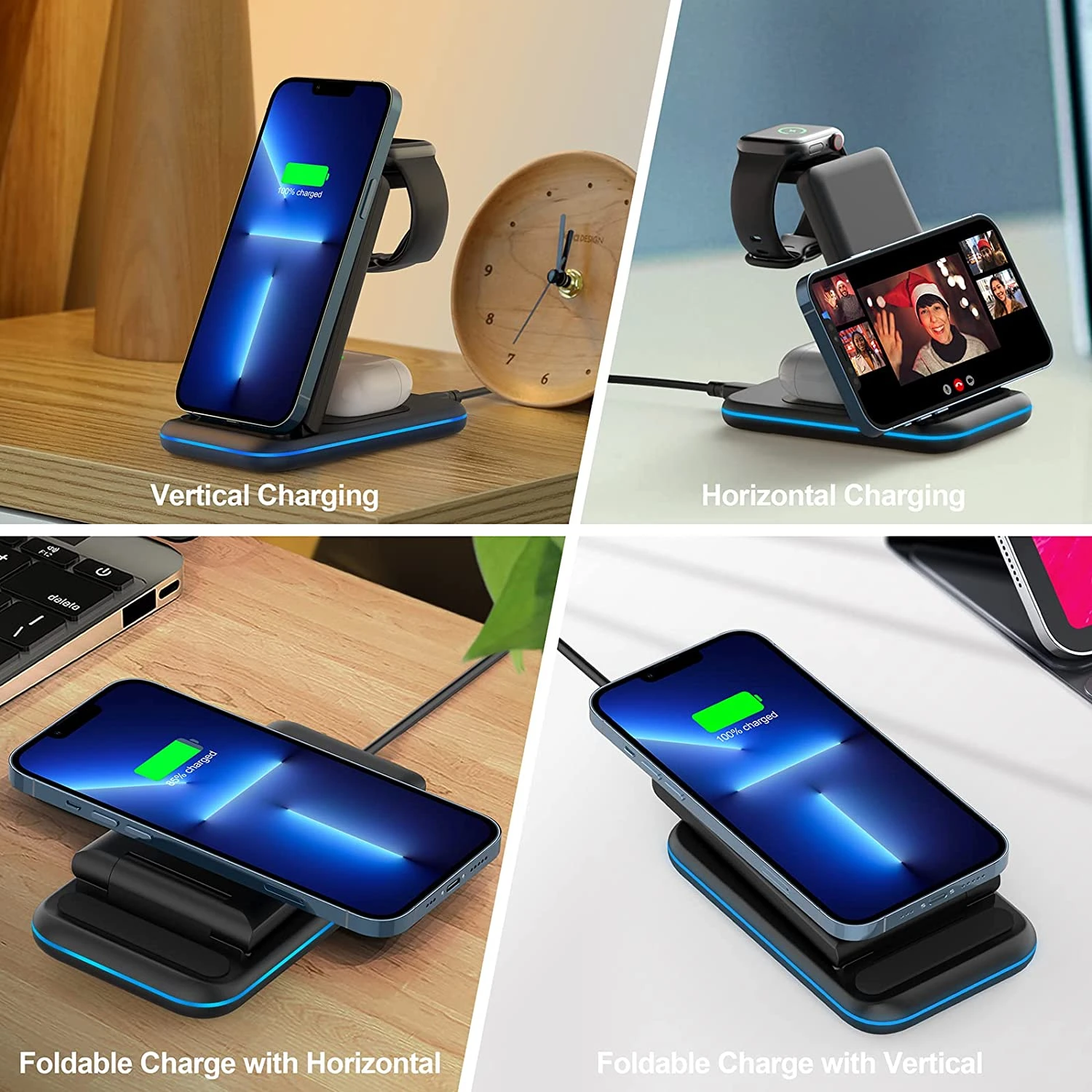 Chargeur Multifonction Sans Fil 6 Chargeur Multifonction Sans Fil – Image 4