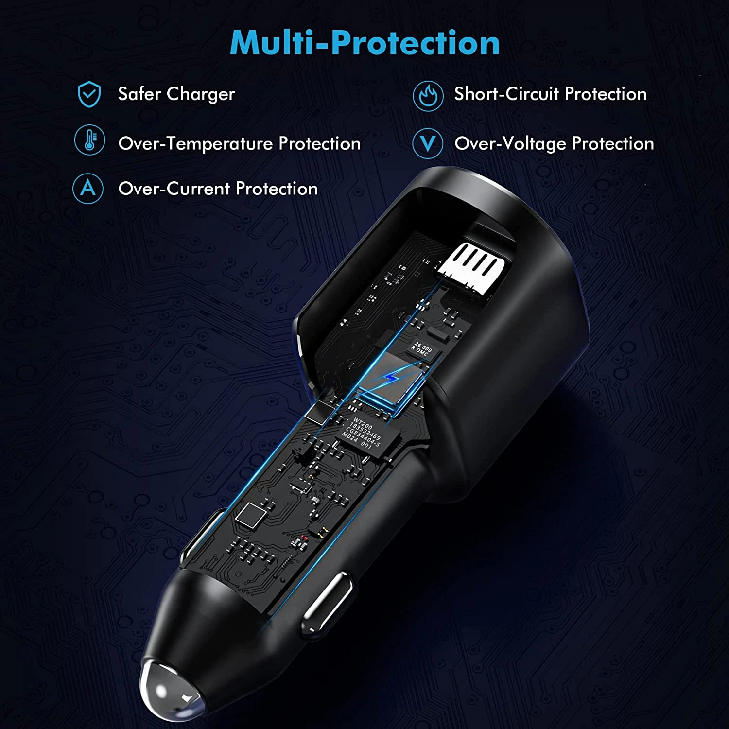 Chargeur Allume-cigare ACOCOBUY 45W 5 Chargeur Allume-cigare ACOCOBUY 45W – Image 3