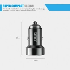 Chargeur Allume Cigare Universel Portable -Monde Electronique Chargeur allume cigare Licheers taille compacte