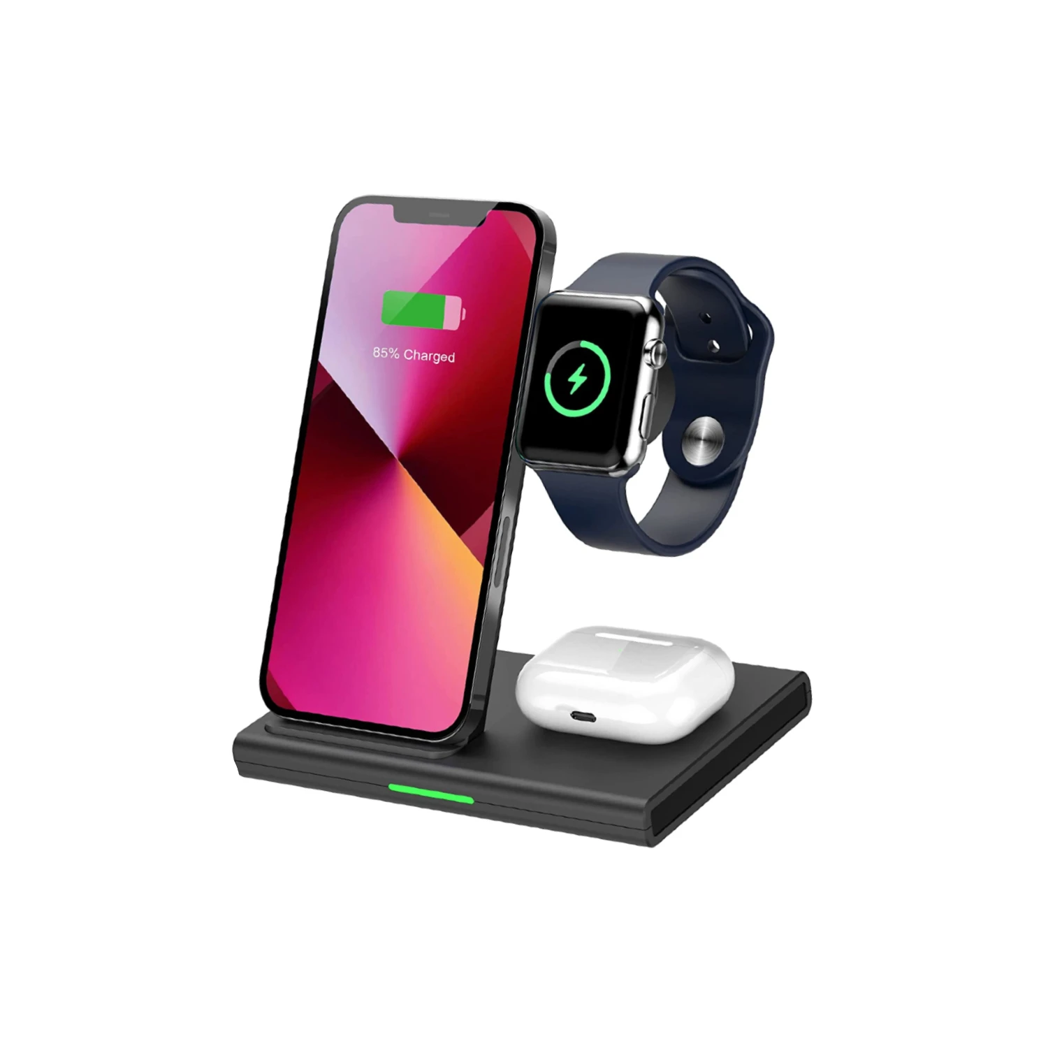 Station De Charge Sans Fil Pliable 3 Station De Charge Sans Fil Pliable