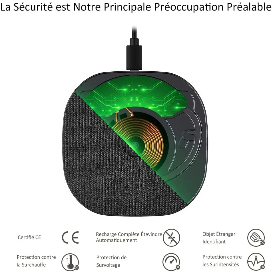 Chargeur Sans Fil Portable 5 Chargeur Sans Fil Portable – Image 3