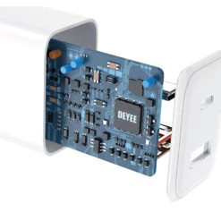 Chargeur Double Port -Monde Electronique Chargeur mural Rapide DEYEE puce intelligente