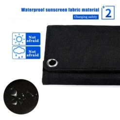 Chargeur Portatif Solaire -Monde Electronique Chargeur portatif Solaire waterproof