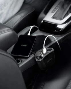 Chargeur Pour Voiture Bestek 3.1A -Monde Electronique Chargeur pour voiture Bestek rapide