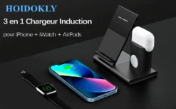 Chargeur à Induction Pour AirPods Et Autres 14 Chargeur à Induction Pour AirPods Et Autres -Monde Electronique Chargeur sans fil AirPods induction