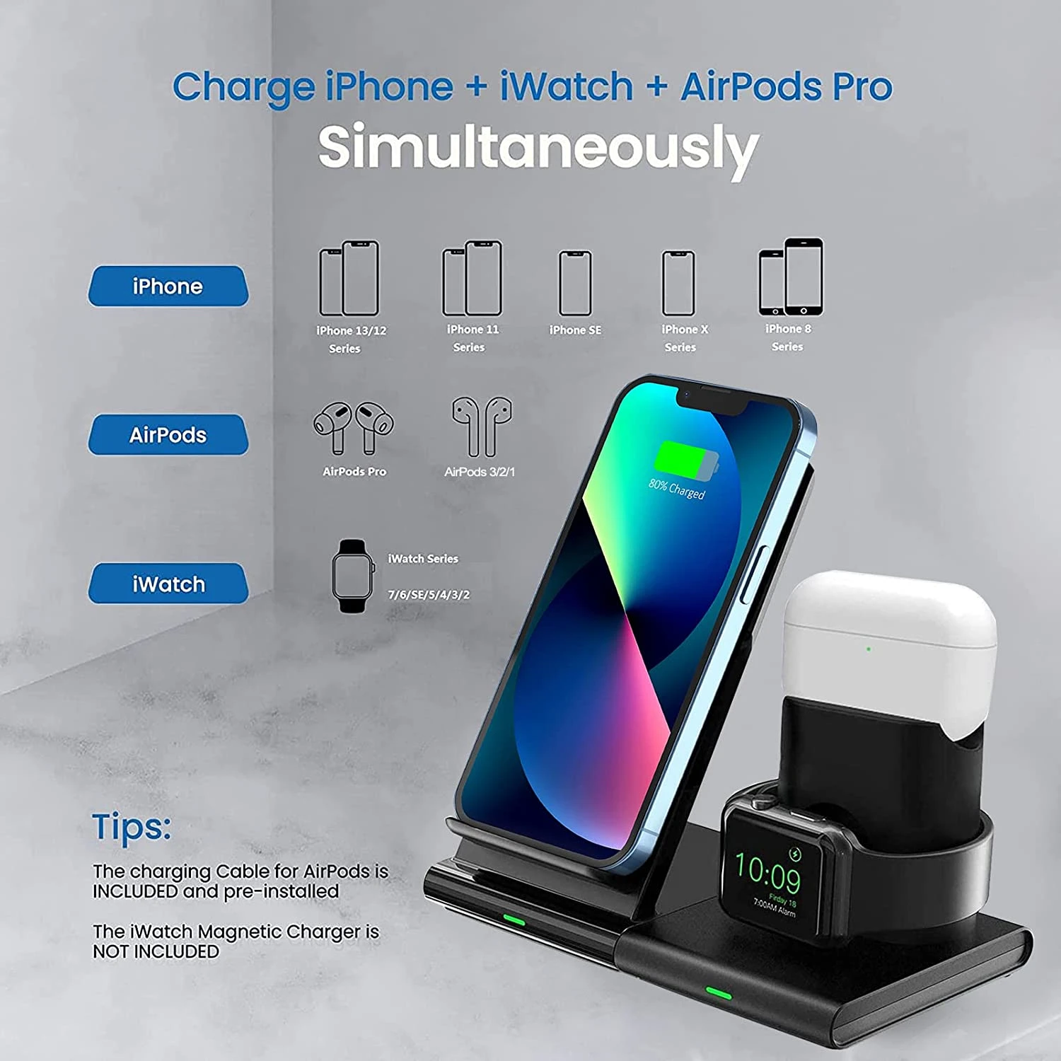 Chargeur à Induction Pour AirPods Et Autres 9 Chargeur à Induction Pour AirPods Et Autres – Image 7