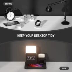 Chargeur Sans Fil 15 Watts -Monde Electronique Chargeur sans fil COLSUR 15 watts ergonomique