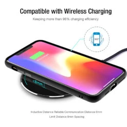 Chargeur Pad Sans Fil -Monde Electronique Chargeur sans fil TOZO Rapide coque de 8 millimetres maximum