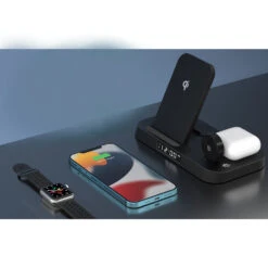 Chargeur Sans Fil Rapide 15W -Monde Electronique Chargeur sans fil rapide Ysyfad iphone et smartwatch