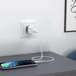 Chargeur Secteur USB C 20W 9 Chargeur Secteur USB C 20W -Monde Electronique Chargeur secteur Phonillico Rapide 20W iPhone