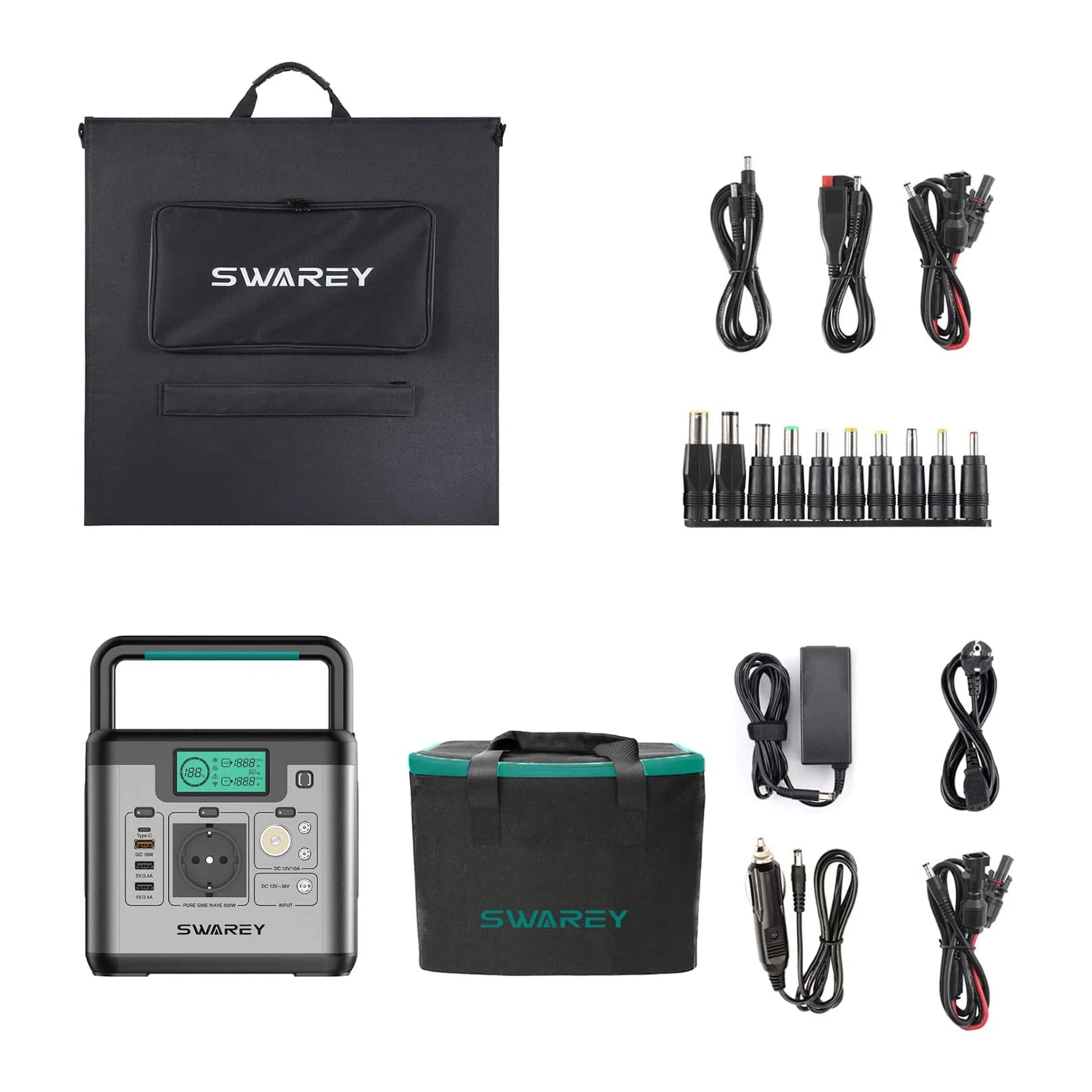 Chargeur Solaire Portable 220 Volts Avec Batterie 11 Chargeur Solaire Portable 220 Volts Avec Batterie – Image 9