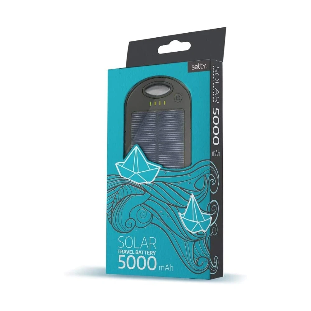 Chargeur Solaire Batterie 5000mAh 5 Chargeur Solaire Batterie 5000mAh – Image 3