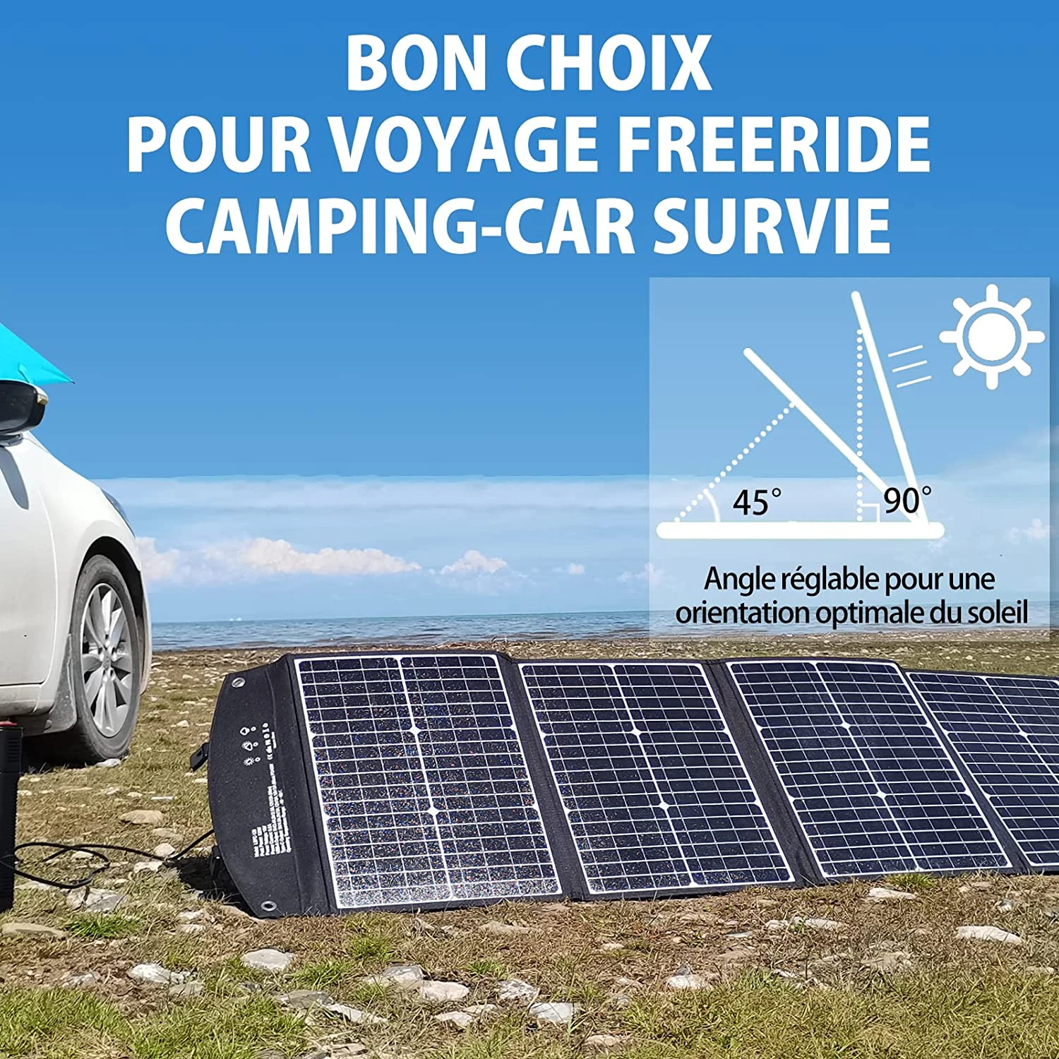 Chargeur Solaire Pliable De 120 Watts 6 Chargeur Solaire Pliable De 120 Watts – Image 4