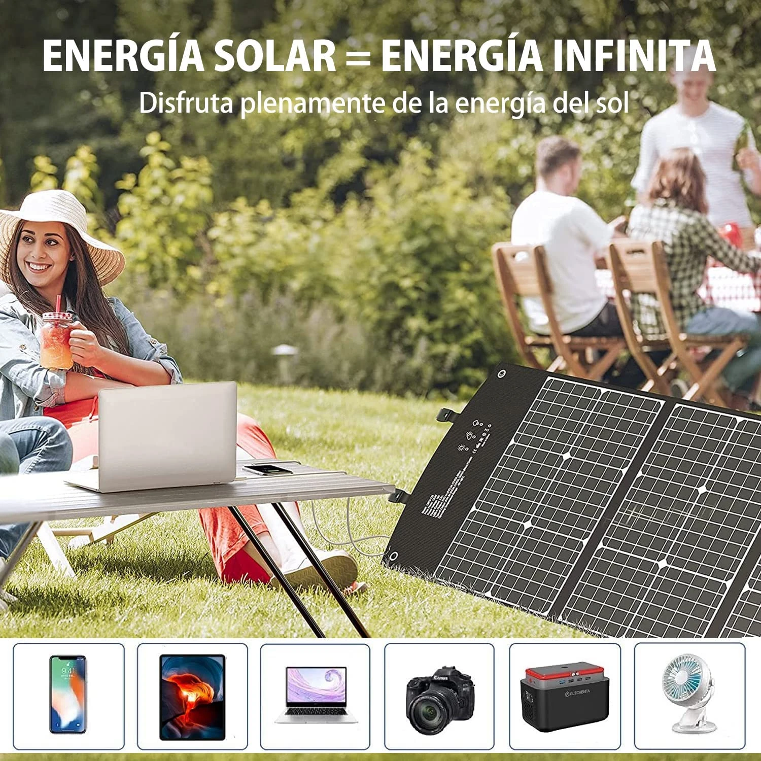 Chargeur Solaire Pliable De 120 Watts 8 Chargeur Solaire Pliable De 120 Watts – Image 6