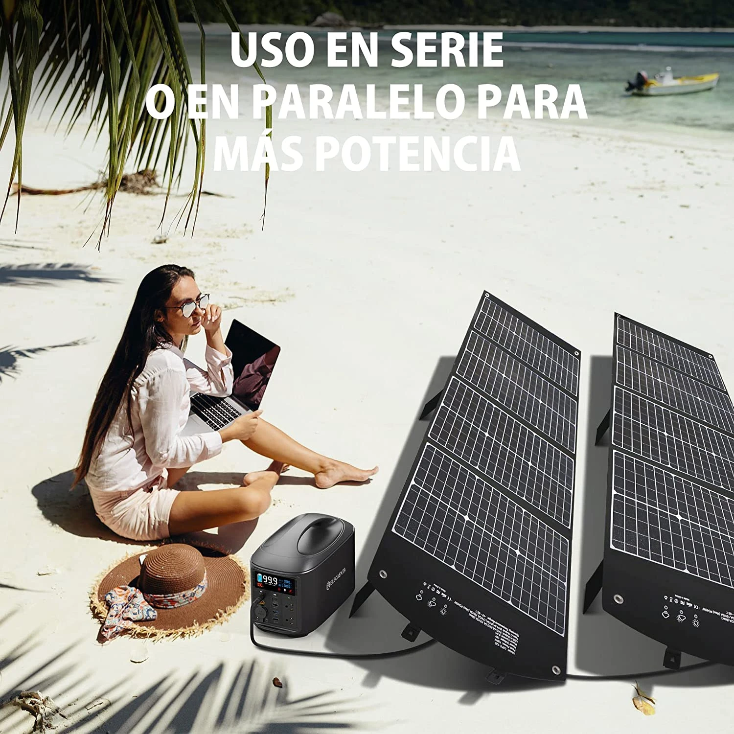 Chargeur Solaire Pliable De 120 Watts 9 Chargeur Solaire Pliable De 120 Watts – Image 7