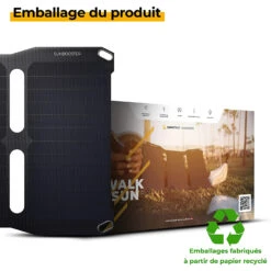 Chargeur Solaire Pour Tablette IPad Et Autres 15 Chargeur Solaire Pour Tablette IPad Et Autres -Monde Electronique Chargeur solaire Pour iPad emballage du produit
