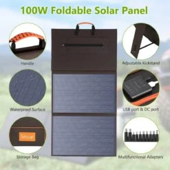 Chargeur Solaire Ultra Puissant Pour Voyage -Monde Electronique Chargeur solaire pour Voyages rapide