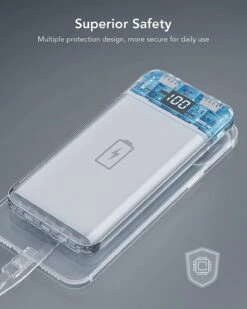 Charmast Batterie Externe 10000 MAh Câbles Intégrés 14 Charmast Batterie Externe 10000 MAh Câbles Intégrés -Monde Electronique Charmast Batterie Externe 10000mAh securite