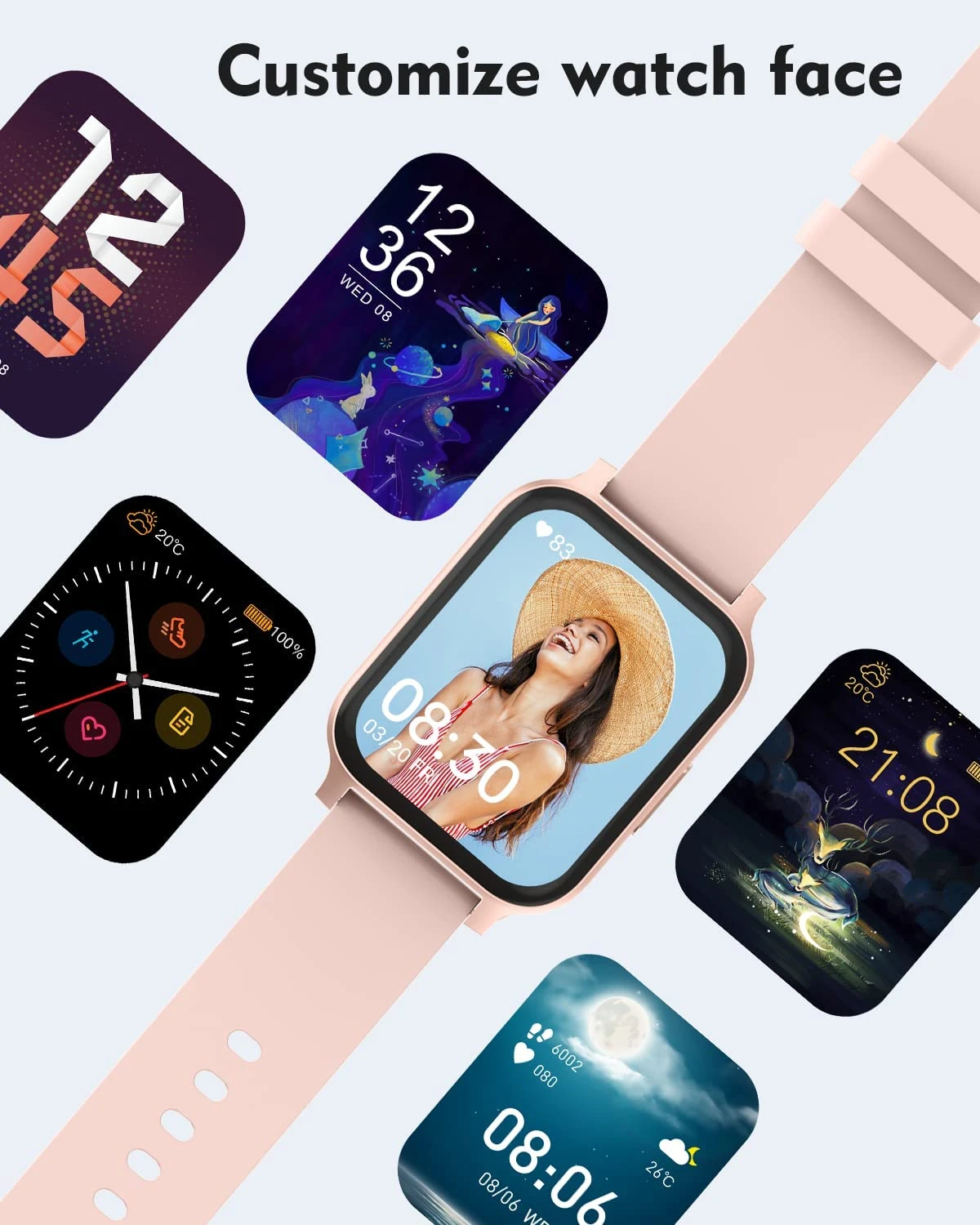 Cloudpoem Smart Watch Feminine 4 Cloudpoem Smart Watch Feminine – Image 2