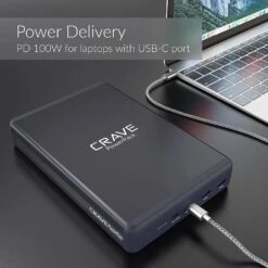 Crave Power Bank 50000 MAh 14 Crave Power Bank 50000 MAh -Monde Electronique Crave Power Bank 50000mAh ordinateur portable