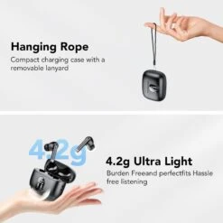 Écouteur Bluetooth Avec Étui De Chargement -Monde Electronique Ecouteur Bluetooth Avec Etui De Chargement portable