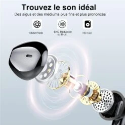 Écouteur Bluetooth Avec Microphone -Monde Electronique Ecouteur Bluetooth Avec Microphone hifi