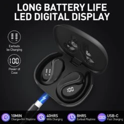 Écouteur Bluetooth Intra Auriculaire Sport -Monde Electronique Ecouteur Bluetooth Intra Auriculaire Sport longue batterie