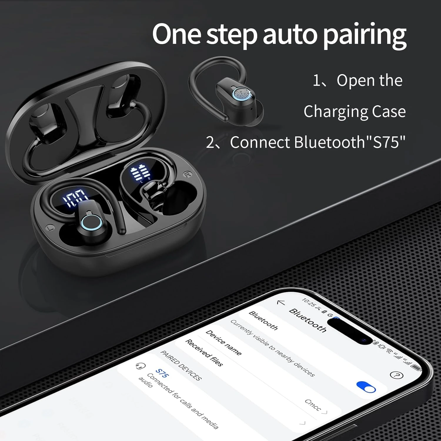 Écouteurs Bluetooth Avec Microphone 9 Écouteurs Bluetooth Avec Microphone – Image 7