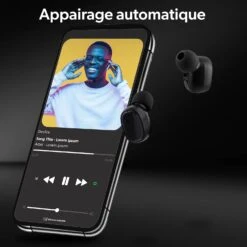 Écouteur Bluetooth Musique Connectée -Monde Electronique Ecouteur Bluetooth Musique Connectee musique