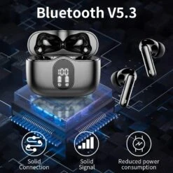 Écouteurs Bluetooth Sans Fil Noir -Monde Electronique Ecouteur Bluetooth Sans Fil Noir bluetooth