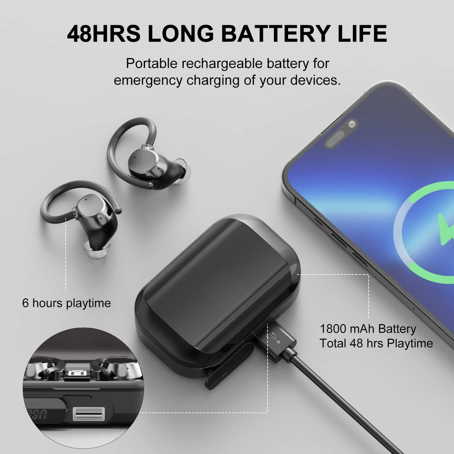 Écouteur Bluetooth Tactile 5 Écouteur Bluetooth Tactile – Image 3