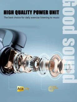 Écouteur Non Intra Auriculaire -Monde Electronique Ecouteur Non Intra Auriculaire clip a oreille