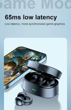 Écouteur Non Intra Auriculaire -Monde Electronique Ecouteur Non Intra Auriculaire conduction osseuse