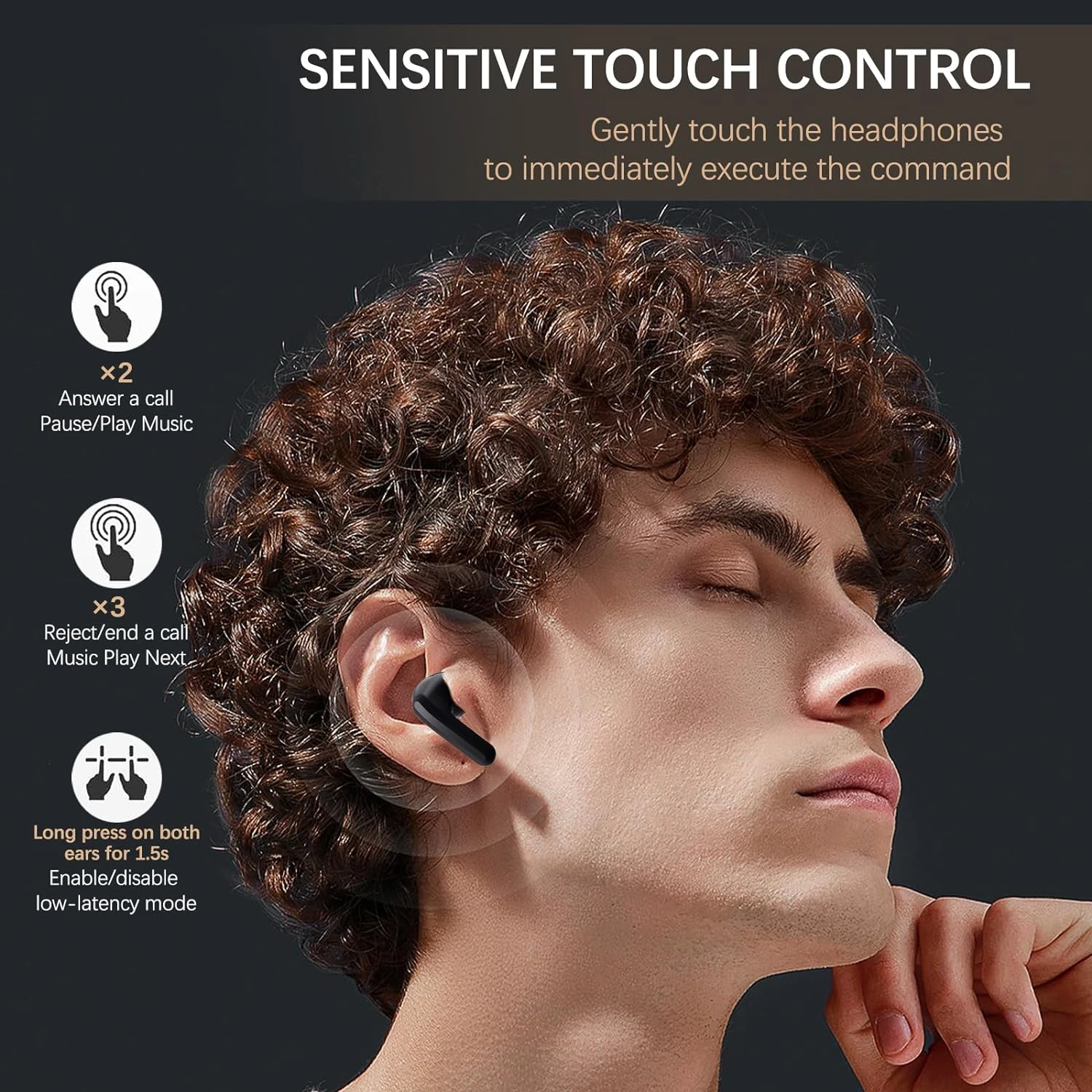 Écouteur Sans Fil Antibruit 8 Écouteur Sans Fil Antibruit – Image 6