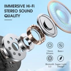 Écouteur Sans Fil Réduction De Bruit -Monde Electronique Ecouteur Sans Fil Reduction De Bruit musique