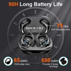 Écouteur Sans Fil Sport IPhone -Monde Electronique Ecouteur Sans Fil Sport Iphone long battery life