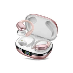 Écouteur Sans Fil Sport Rose Léger