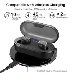 Écouteurs Sans Fil Sport Basses Puissantes -Monde Electronique Ecouteurs Sans Fil Sport Basses Puissantes deep bass