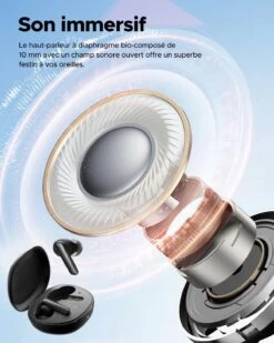 Écouteurs Sans Fil Sport Performant -Monde Electronique Ecouteurs Sans Fil Sport Performant embouts multiple