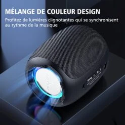 Enceinte BT Speaker -Monde Electronique Enceinte BT Speaker led