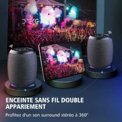 Enceinte BT Speaker -Monde Electronique Enceinte BT Speaker musique