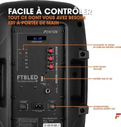 Enceinte Bluetooth 300W -Monde Electronique Enceinte Bluetooth 300W facile a controler