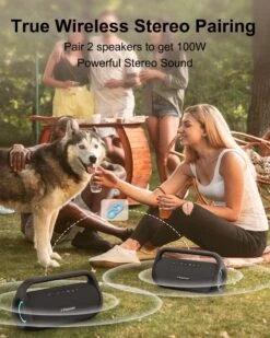 Enceinte Bluetooth Batterie Puissante -Monde Electronique Enceinte Bluetooth Batterie Puissante longue autonomie