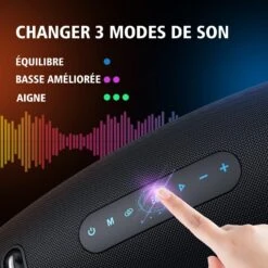 Enceinte Bluetooth Compacte Et Puissante -Monde Electronique Enceinte Bluetooth Compacte et Puissante technologie