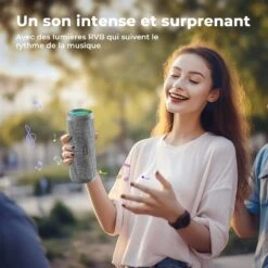 Enceinte Bluetooth Connectée Puissante 13 Enceinte Bluetooth Connectée Puissante -Monde Electronique Enceinte Bluetooth Connectee Puissante fetes voyage exterieur