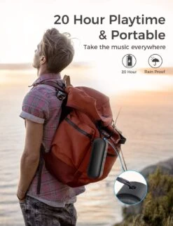 Enceinte Bluetooth Certifiée IPX7 -Monde Electronique Enceinte Bluetooth Forte Puissance haut parleur