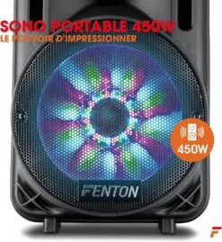 Enceinte Bluetooth Géante -Monde Electronique Enceinte Bluetooth Geante son puissant